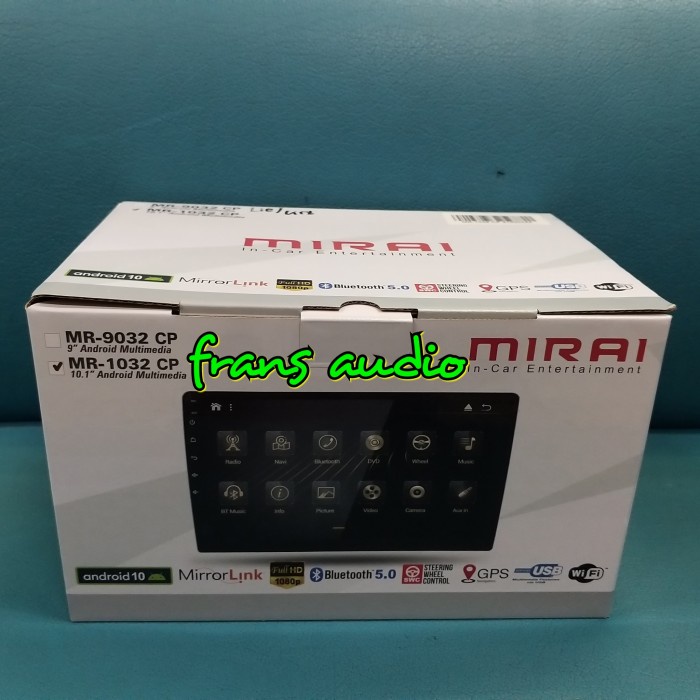 ✅Ori Mirai Mr 1032Cp Mr1032Cp Head Unit Ram 2/32 Android 1032 Cp 10 Inch Berkualitas