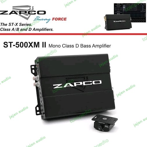 ✅New Ori Monoblock Amplifier Zapco St-500Xm Ii Terbatas