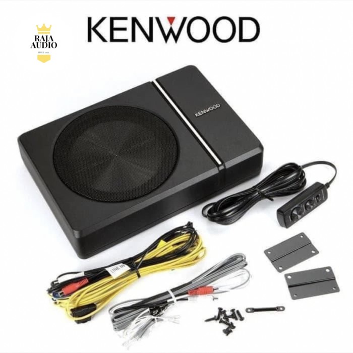 ✅New Ori Subwoofer Aktif Kenwood Ksc-Psw8 8 Inch Subwoofer Kolong Kenwood Terbaru