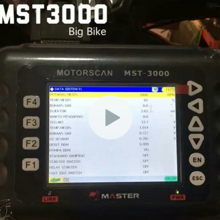 ✅New Scanner Mst 3000 Scanner Moge Motor Besar Big Bike Scanner Semua Motor Terbaru
