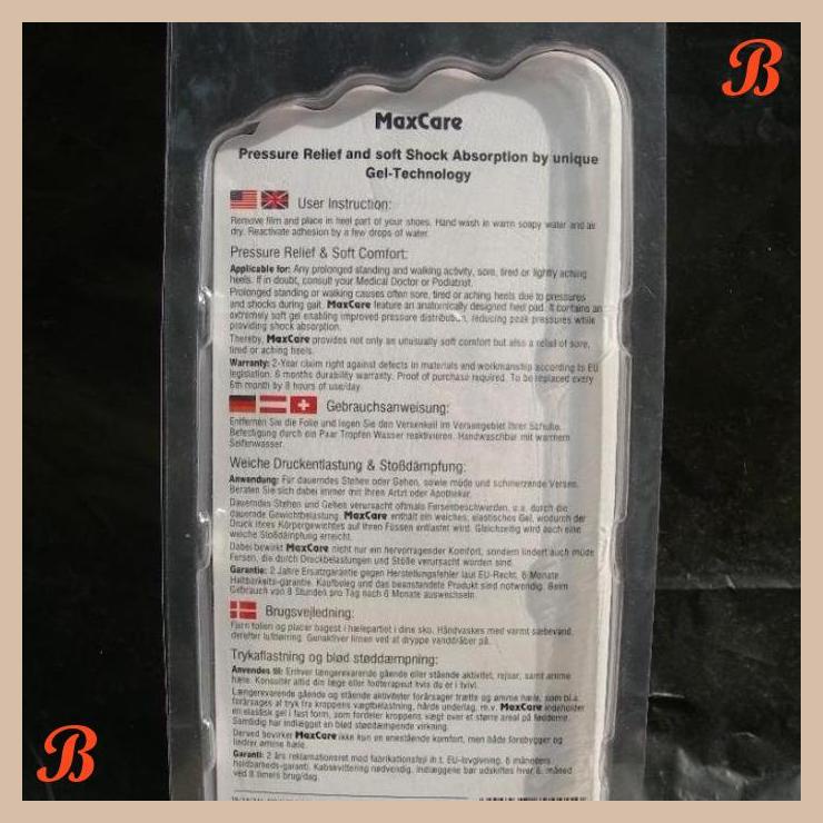 | anb | gel sepatu (tumit,sepasang)