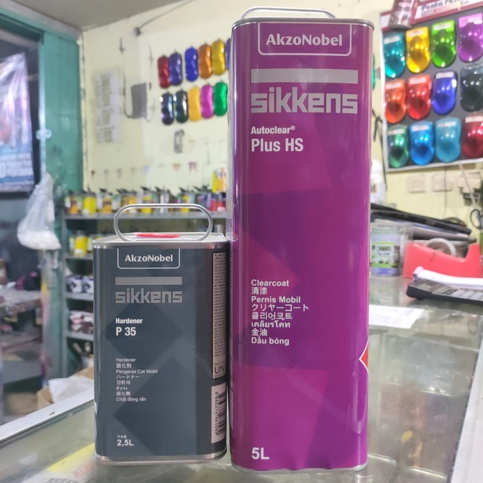 ✅New Clear Coat Sikkens Hs Sikkens Galon 5 Liter Diskon