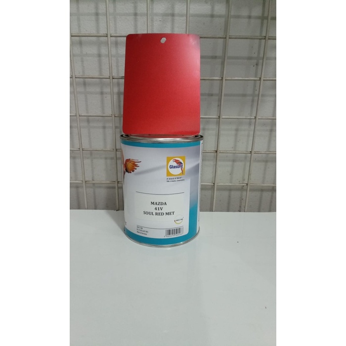 ✅New Glasurit Mazda 41V Soul Red Met Step 1  Step 2 Terbaru