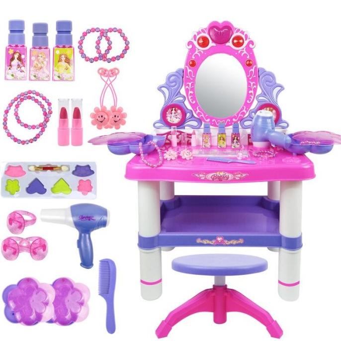 Mainan Meja Rias Anak - Meja Make up Mainan Anak Perempuan