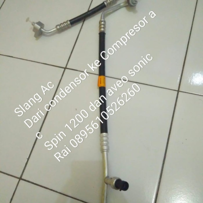 [Ori] Selang Ac Condensor Spin 1.2 Aveo Sonic Terbatas