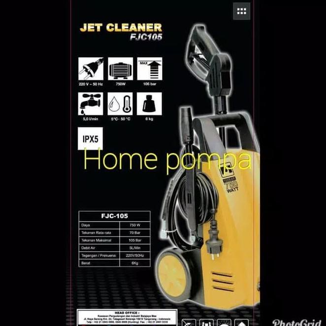 Jet Cleaner Mesin Cuci Steam Car Wash Firman Fjc105