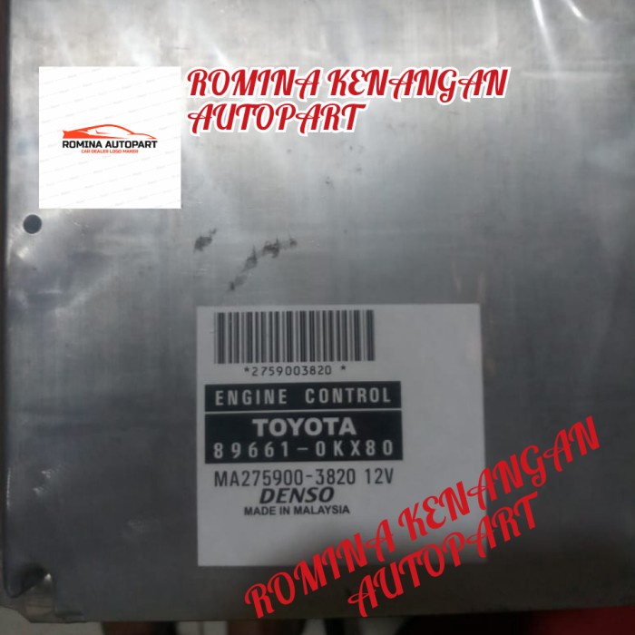 ✨Termurah Engine Kontrol Eccu Komputer Toyota Hilux 89661-Okx80 Limited