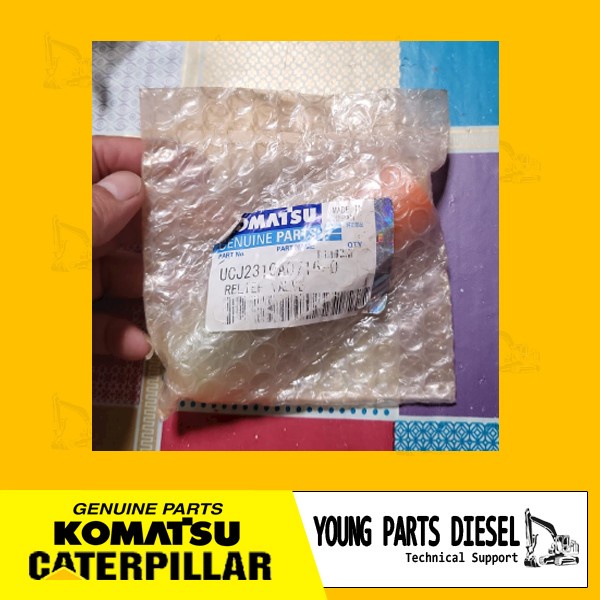 ✨Sale Ucj2310A0716-0 Relief Valve Genuine Part Komatsu Limited