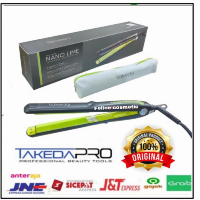 ✨New Ori Takeda Pro Tkd-106BgCatok Rambut 2In1Catok Rambut Traveling /Curly Terbaru