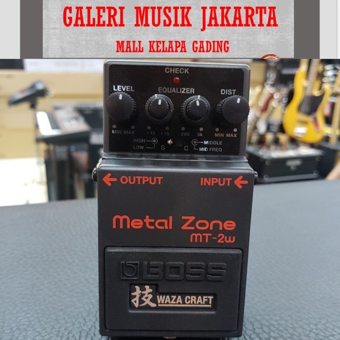 ✨Ori Boss Metal Zone Mt-2W / Mt2W / Mt 2W Effeck Gitar Distorsi Terbatas