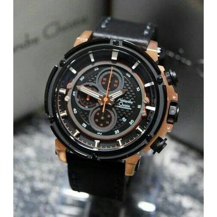 ✨Sale Jam Tangan Pria Alexandre Christie Ac 6375 / 6375Mc Rose Gold Original Berkualitas