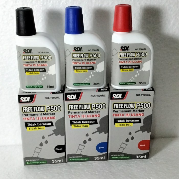 

!!!!!!] Tinta Isi Ulang spidol permanen SDI