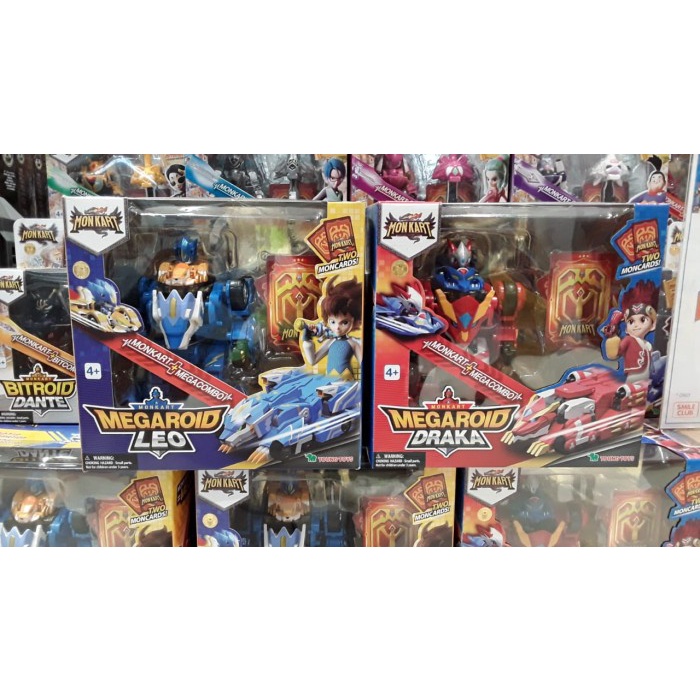 ✅Sale Monkart Megaroid Draka Lancelot Pixie Leo Rarrken Dante Vasper Orginal Diskon