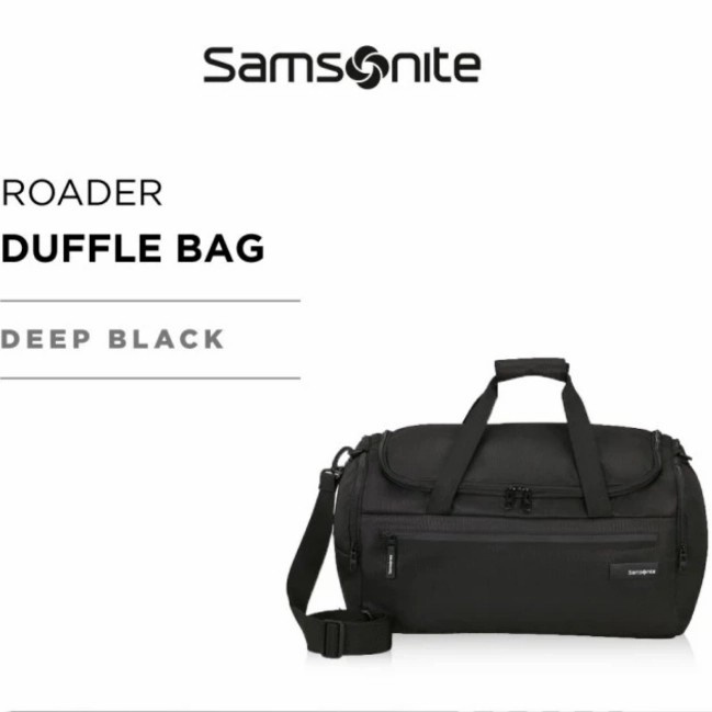 ✅Sale Tas Samsonite Roader Duffle Small Deep Black Limited