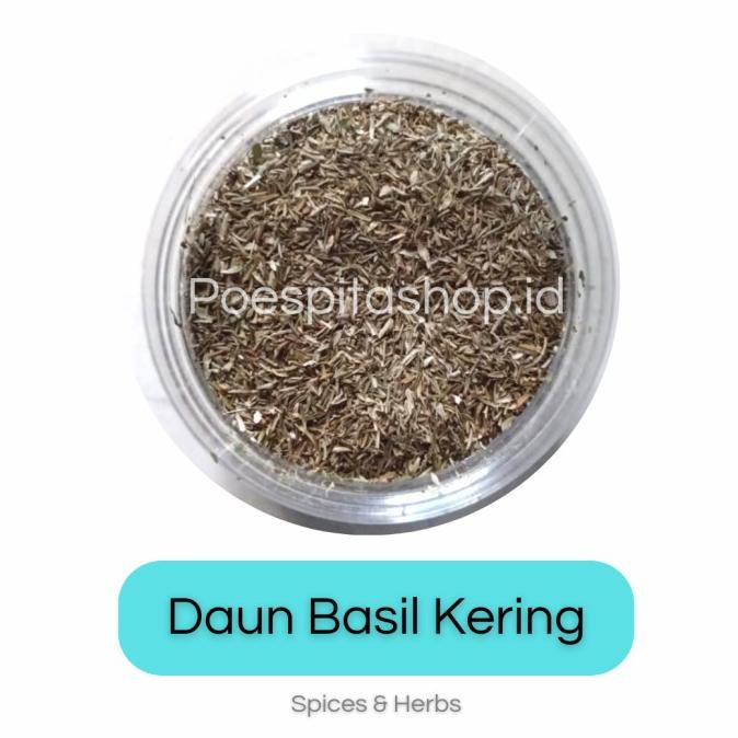 

{{{{}}] Daun Basil Kering/Dried Basil Leaves/Rempah Herba Masakan