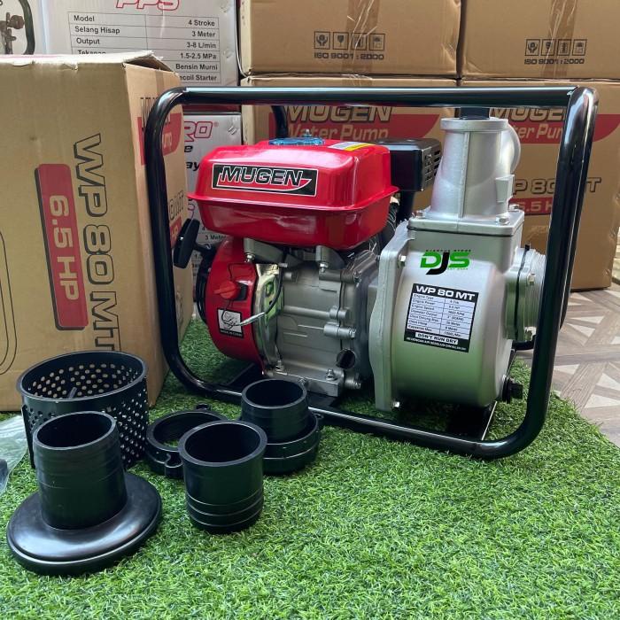 Mesin Pompa Air Sawah Alkon 3 Inch Mugen Wp 80 Mt Bahan Bakar Bensin