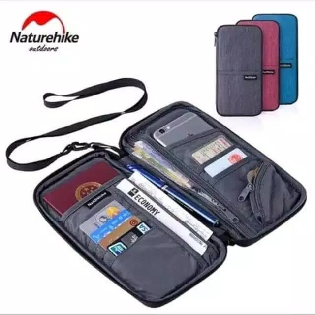 Promo Dompet Naturehike Ori Multifunction Travel Wallet Tas Mini Pasport Hp