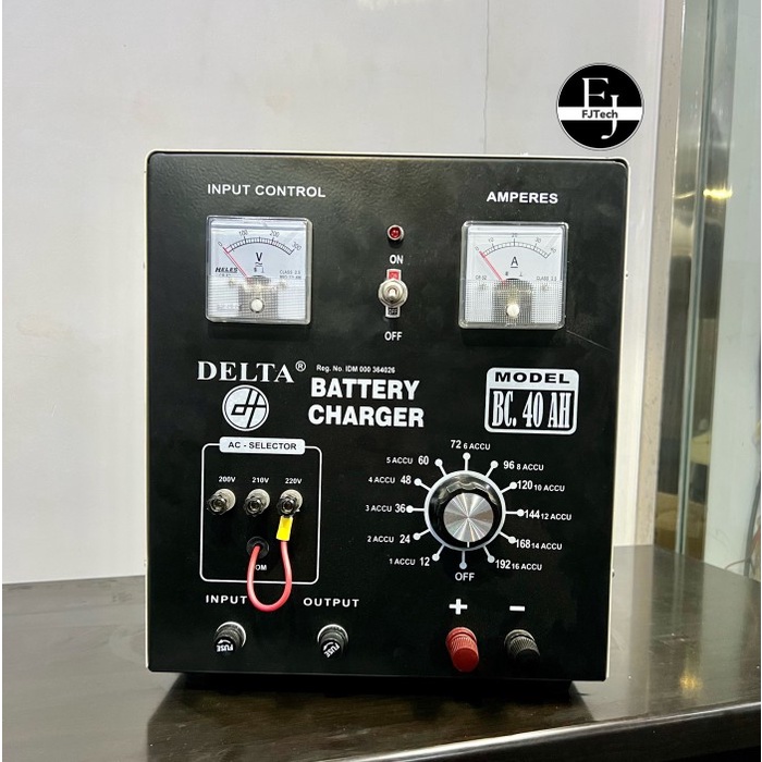 Cas Aki Battery Charger Delta BC 40 AH / Cas Aki Delta DT 440 C