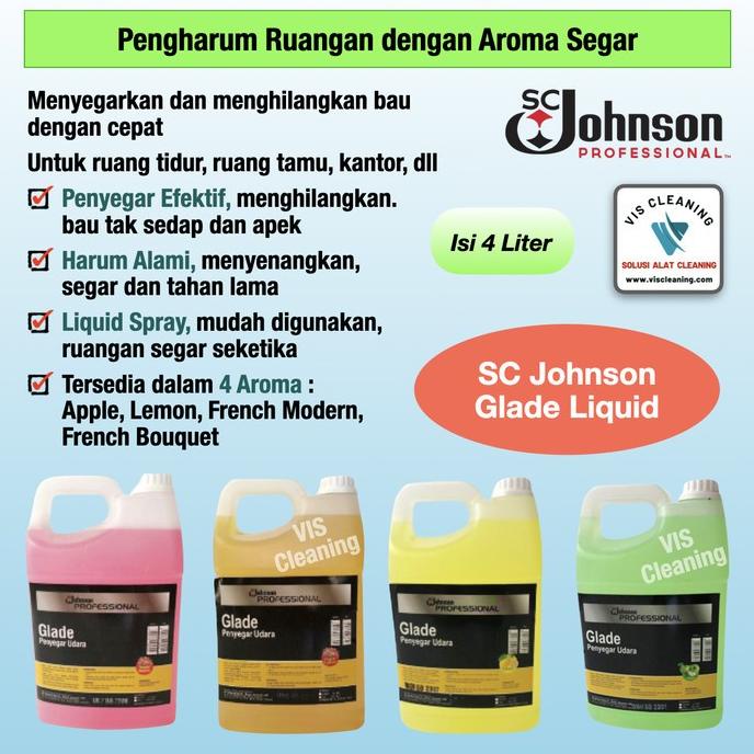 Terbaru !!! Sc Johnson Glade Cair / Liquid - Pengharum Ruangan Aroma Haraustoree