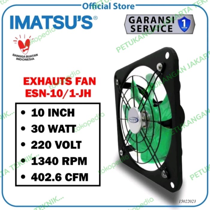 ✅Original Exhaust Fan Imatsu 10 Inch /Exhaust 10 Inch Terbaru