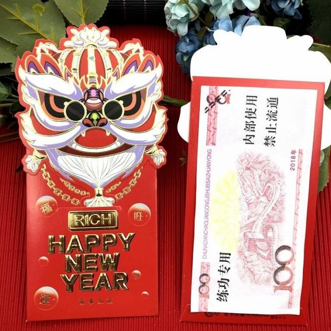 

Motchilneed // Grosir Angpao Imlek Netral Barongsai Amplop Panjang Merah Kode Hjx 005 Limited Edition