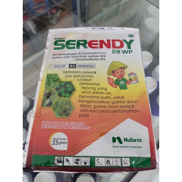 HERBISIDA PADI SERENDY - 25 Gram