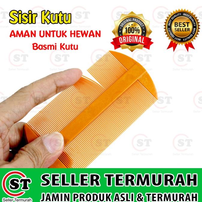 Sisir Kutu Plastik Bagus Kuat Rapat / Sisir Serit 2 sisi merk twin