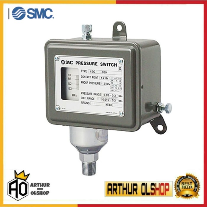 [Original] Smc Pressure Switch - Isg110-030 Diskon