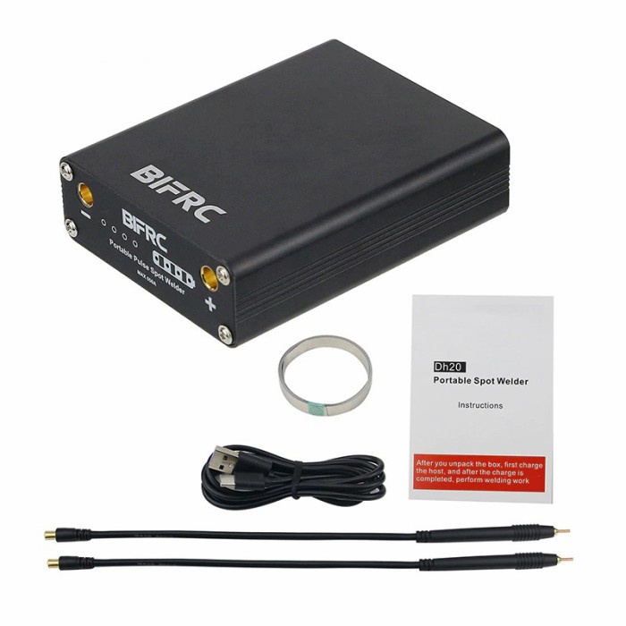 [Original] Bifrc Alat Mesin Las Mini Diy Pulse Spot Welder With Quick Release Pen Limited