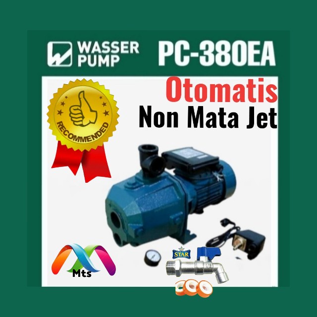 [New] Mesin Pompa Air Wasser Pc 380 Ea Otomatis 40 M 380Ea Non Mata Jet Pump Diskon