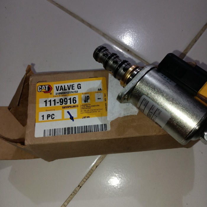 [Original] 111-9916 Valve Genuine Caterpilar Terbaru