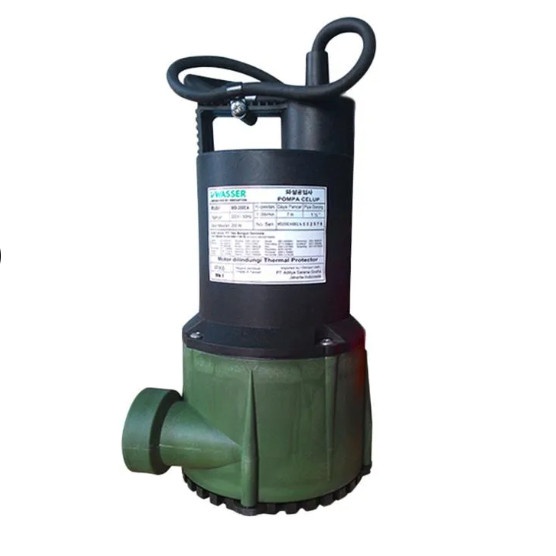 [New] Mesin Pompa Celup Wasser Wd 200 E Summersible Pump Wasser Wd200E Terbaru