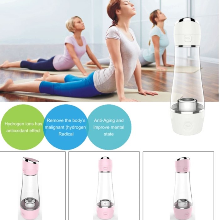 [New Ori] Hydrogen Water Bottle Anti Oxidant Alkaline Bottle Water Berkualitas
