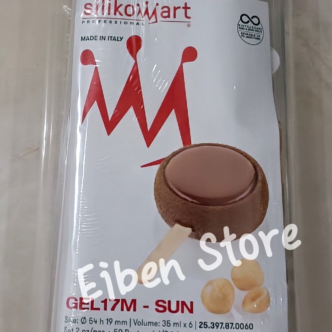 

[Baru] Silikomart Gel17M Sun Lollipop Mold / Steccoflex Sun Lollipop Mold Terbaru