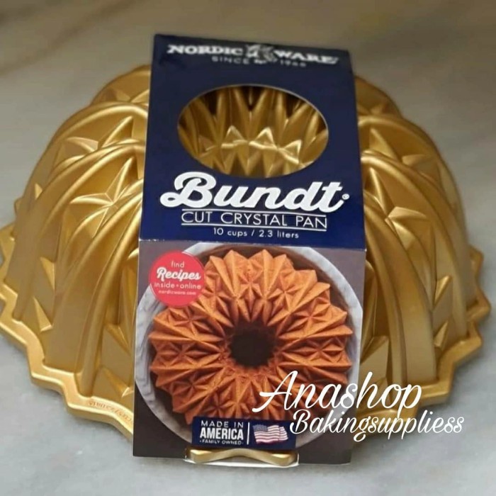 

[Baru] Nordic Ware Cut Crystal Bundt Pan Diskon