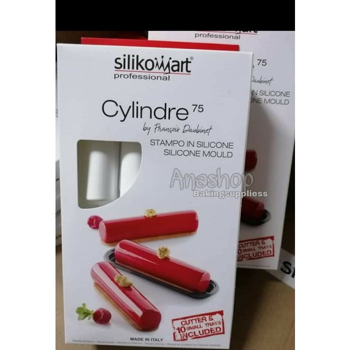 

[Baru] Silikomart Cylindre 75 Cutter 10 Small Trays Included Diskon