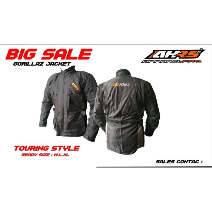 ✨Termurah Jaket Gorillaz Ahrs Limited