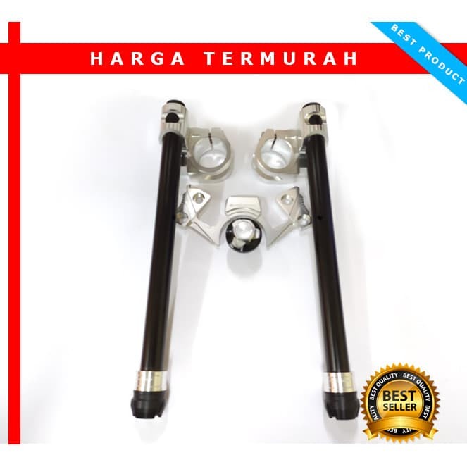 [New] Stang Jepit Ninja 250 Fi Set Jalu Stang Ninja 250 Fi Bikers Terbaru