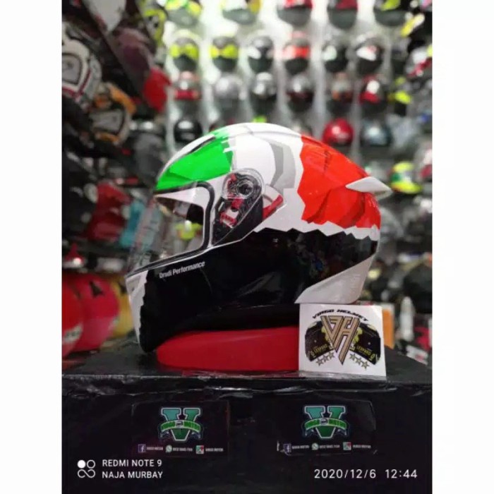 ✨Termurah Agv Shell/Eps K-3Sv Agv Sni E05 -Replica Morbidelli 2017 Terbaru