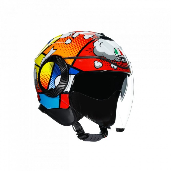 ✨Termurah Agv Orbyt Multi Spray  Helm Half Face  Non Sni Terbaru