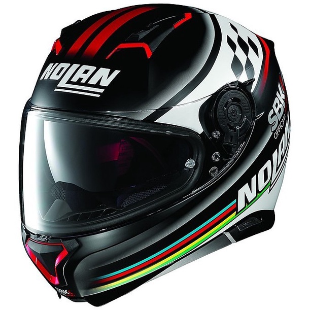 ✨Termurah Nolan Helmet N87 Sbk N-Com Flat Black Diskon