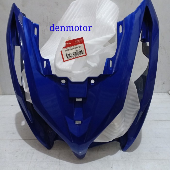 ✨Sale Tameng Vario 125 Helm In Biru/Orange Original 64301-Kzr-600Ptb/Nor Terbaru