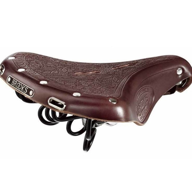 ✨Sale Saddle Brooks Original - Brooks B18 Brown Ladies Saddle Terbatas