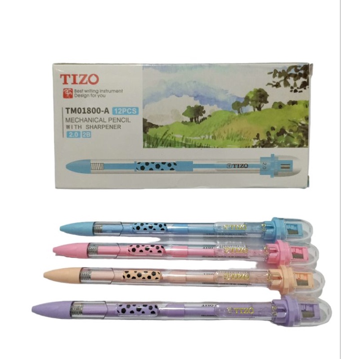 

Pensil mekanik Tizo TM01800 / Pensil isi ulang Tizo / SELUSIN(12PCS)
