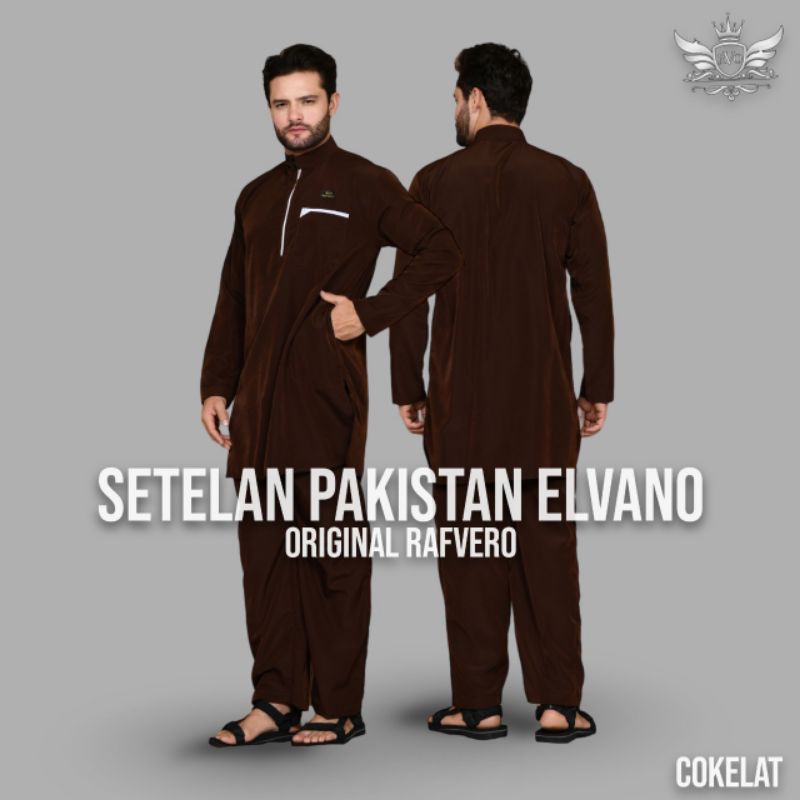 kurta elvano pakistan/setelan Pakistan/kurta premium/kurta dewasa