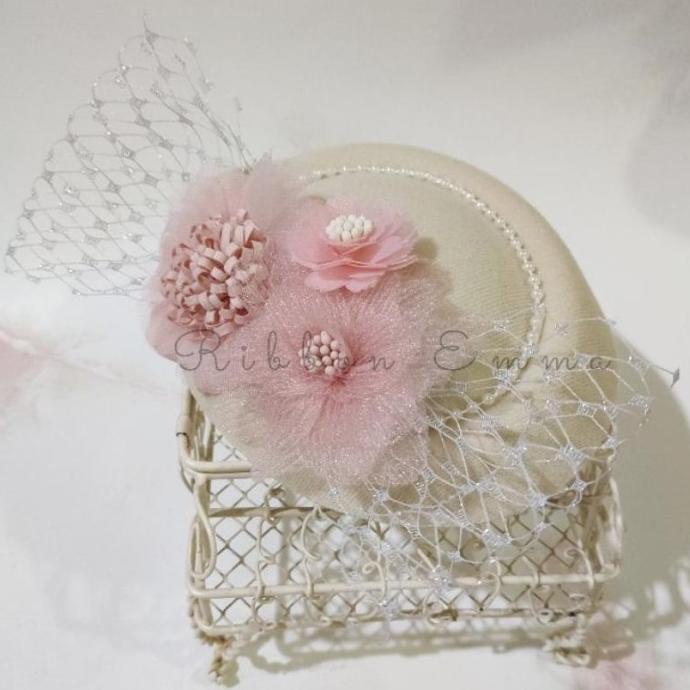 TOPI FASCINATOR HAT MICHIKO HAT TOPI ANAK TOPI BAYI BANDO BUNGA BANDO TANIAILA