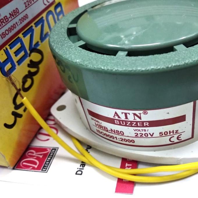 Update Buzzer AC Bell Listrik Alarm Buzzer HRB N80 ATN dre3 Berkualitas