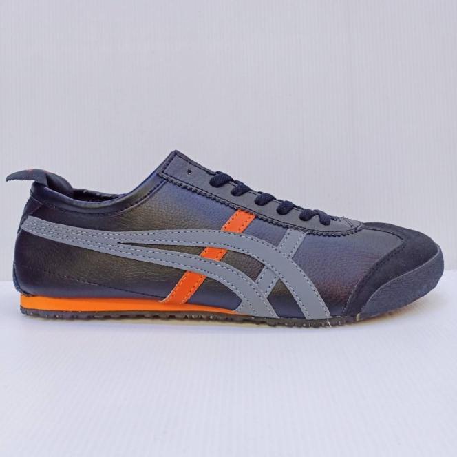 SEPATU SNEAKERS PRIA WANITA ONIT TALI IMPORT BEST SELLER FULL BLACK Premium