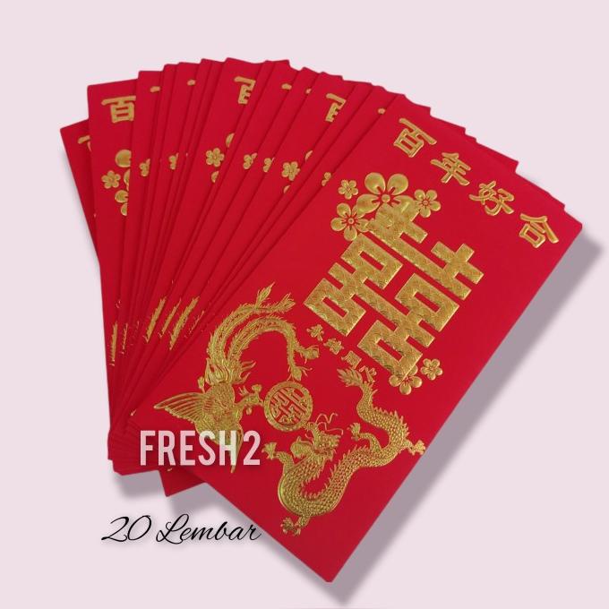 

[IMLEK] angpao shuangxi panjang isi 23 lmbr / angpao sangjit/amplop sangjit TERLARIS
