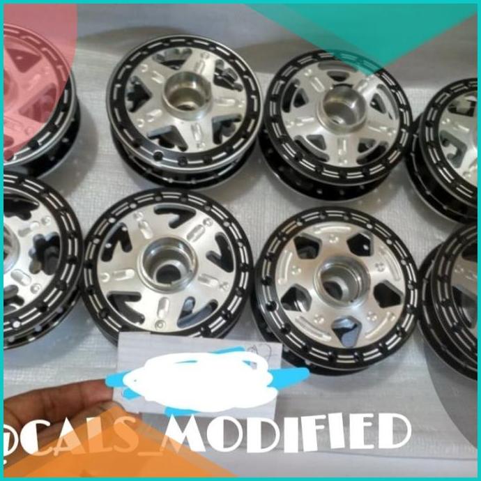 tromol mio bahan ori baru bubut coak untuk tromol depan ninja r dan rr